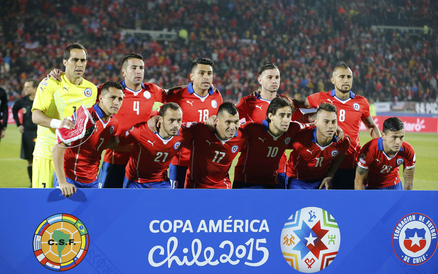 Chile national deals football team players