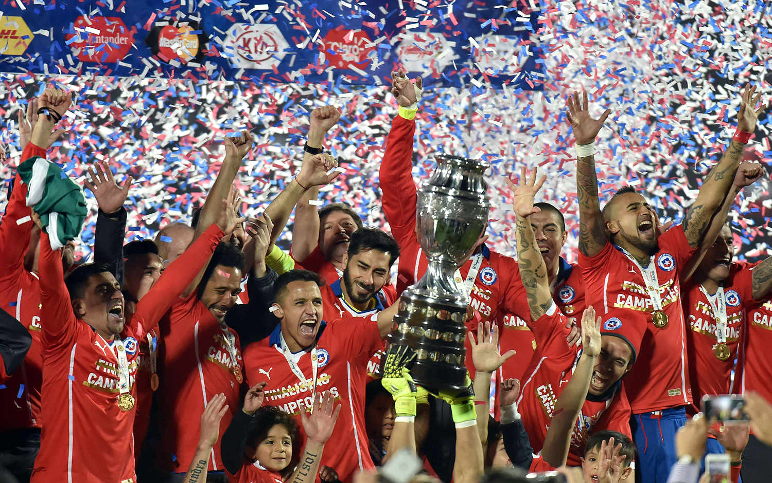 La historia se vuelve a escribir Chile es por primera vez campeón de